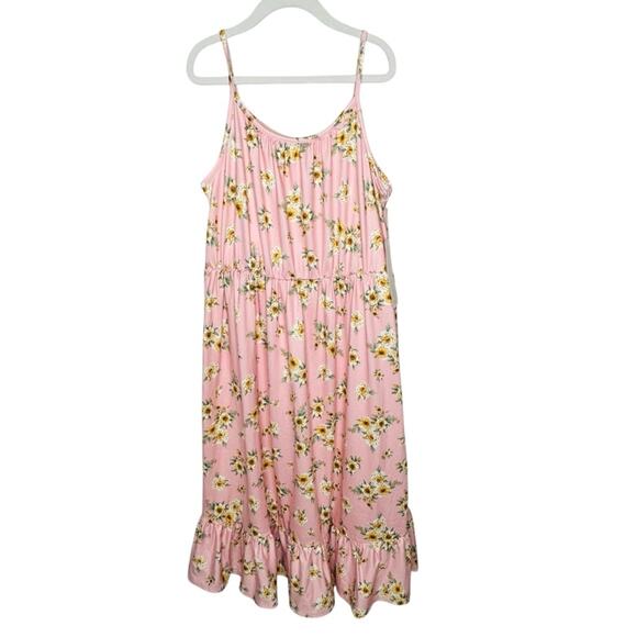 NWOT Social Academy Maxi Dress Girls Stitch Fix Size 10 - Picture 1 of 9